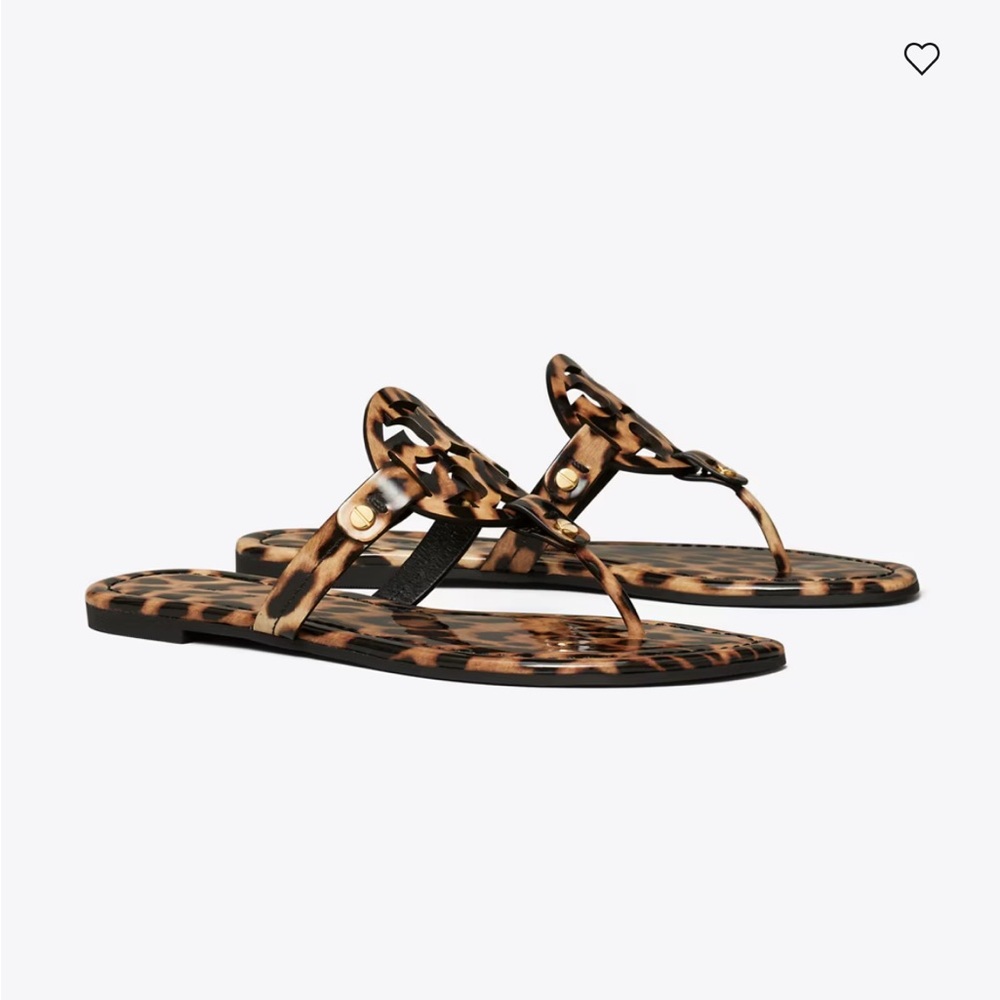 Tory Burch Leopard Print Sandals